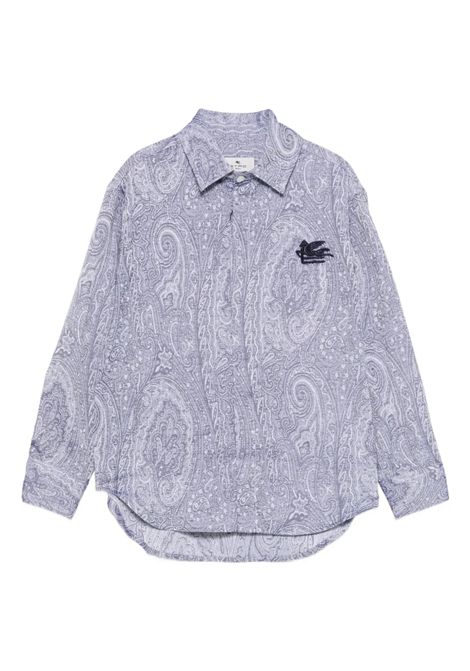 Camicia con stampa paisley ETRO KIDS | GX5P10 P0472651
